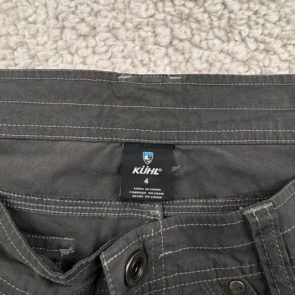 Kuhl Splash Cargo Hiking Short Gray Womens 4 - Picture 6 of 13
